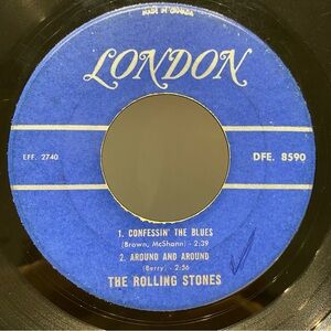 The Rolling Stones “Five by Five” 45 RPM 7 inch single vinyl record